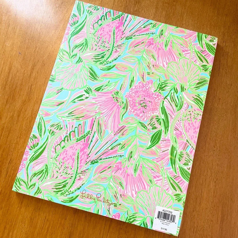 NWT Lilly Pulitzer Weekly Planner Notepad
